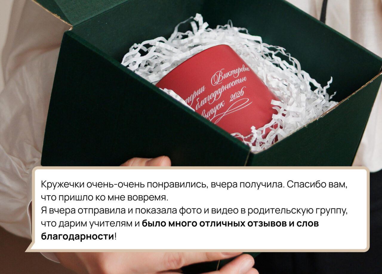 Цветная кружка с монограммой